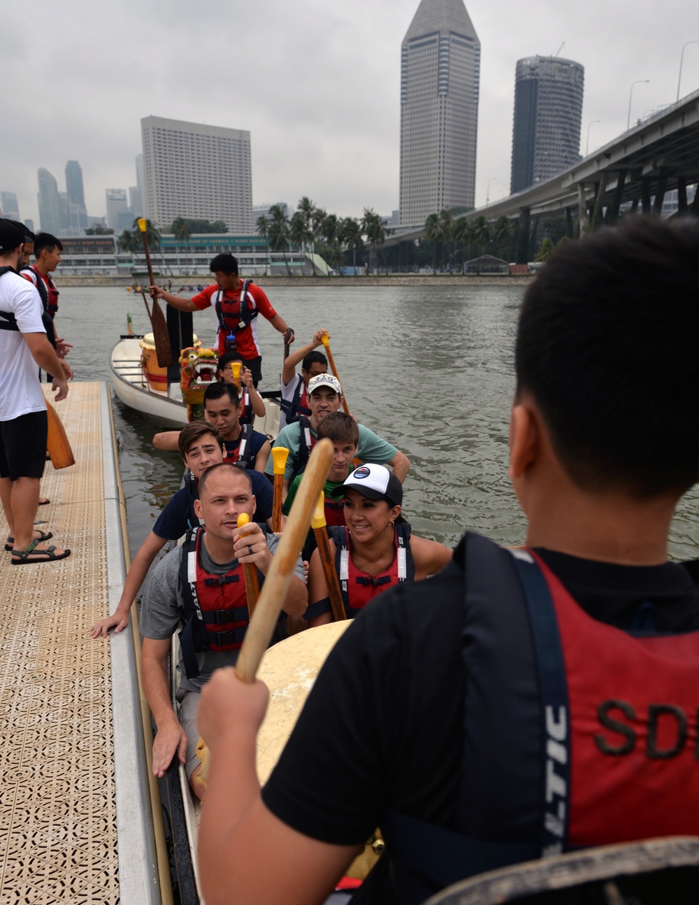 Navy Region Singapore partners with local community for water conservation efforts