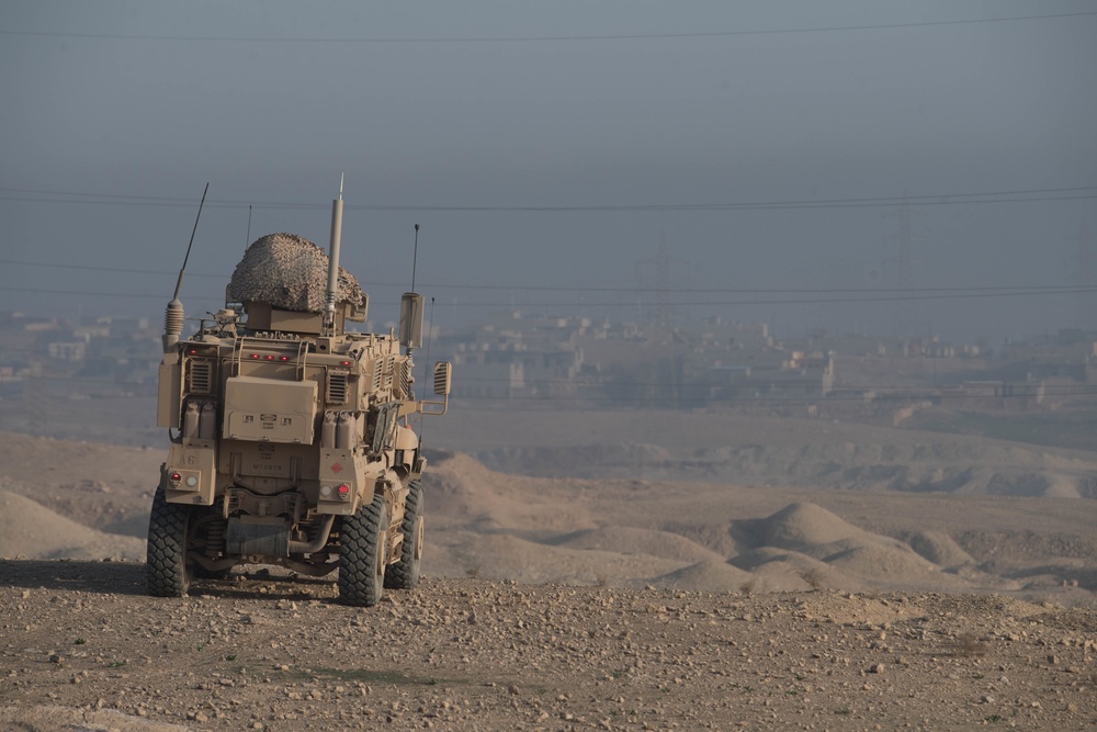 Coalition supports Iraqi CTS with mortar and anti-UAV operations