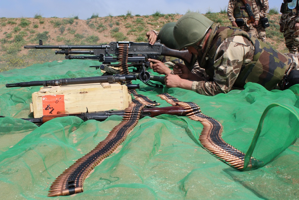 Exercise Flintlock 2017: Live Fire and Maneuver Range training in Morocco