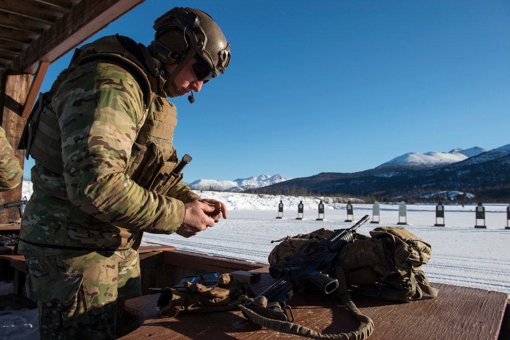 3rd Air Support Operations Squadron conduct Arctic live-fire training