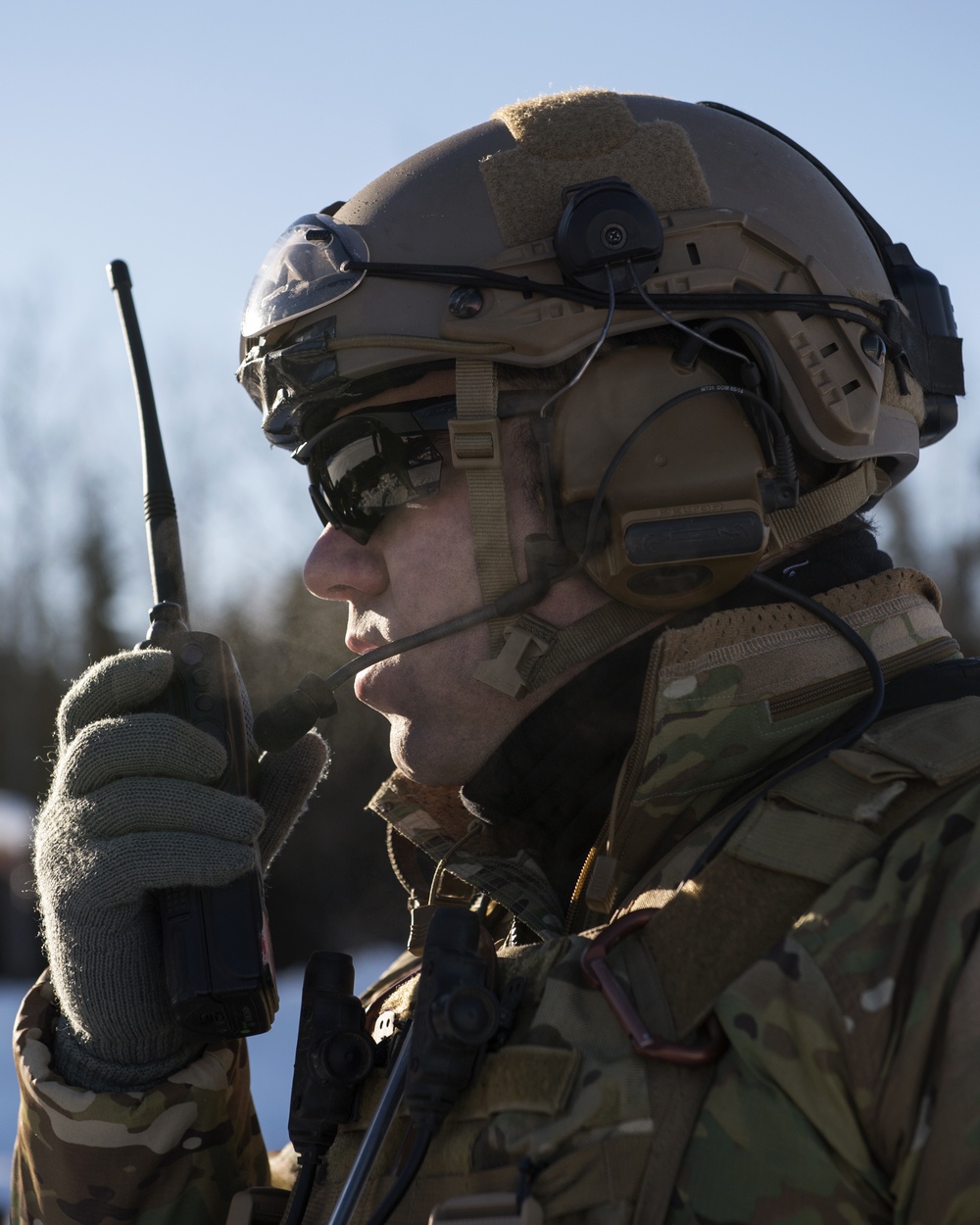 3rd Air Support Operations Squadron conduct Arctic live-fire training