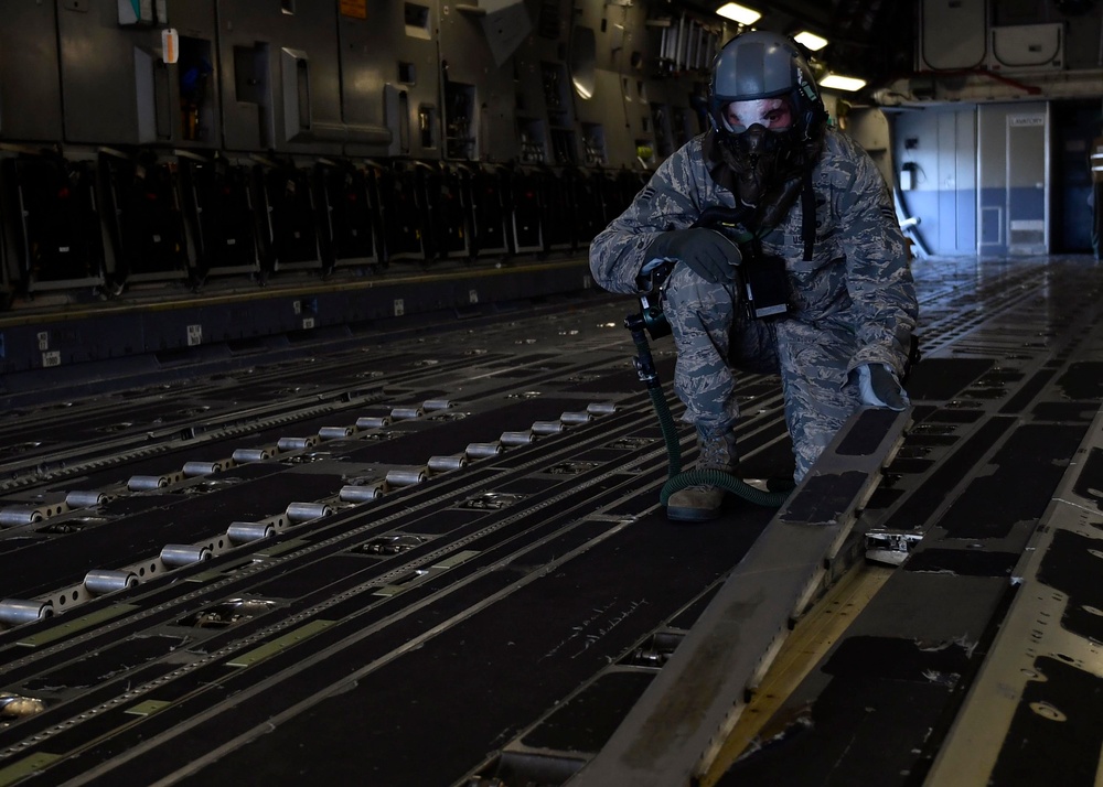 437th AW tests aircrew chemistry for CBRN operations