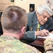 CSA host office call IHO retired Lt. Col. James “Maggie” Megellas