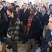 High school students participating in the United States Senate Youth Program lay a wreath at the Tomb of the Unknown Soldier