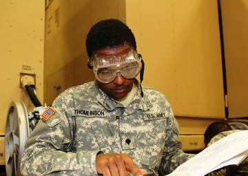 Soldiers train at Fort McCoy RTS-Maintenance to build 91J equipment-repair skills