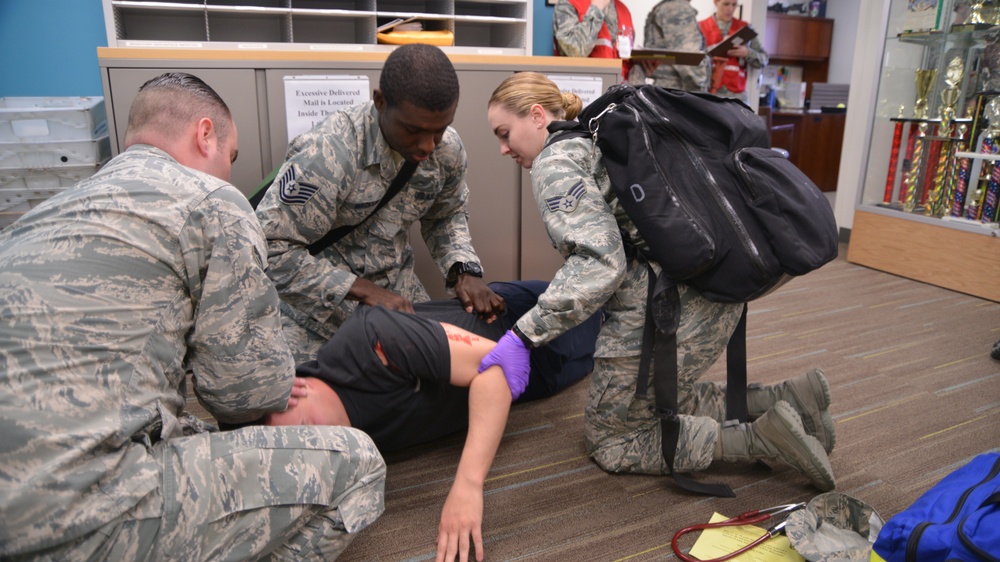 Active shooter exercise tests readiness of SFS, MDG