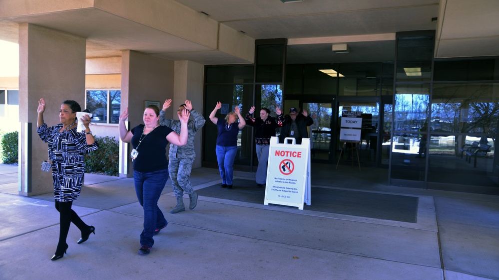 Active shooter exercise tests readiness of SFS, MDG