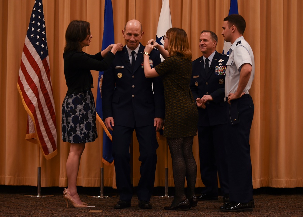 Lt. General Holmes promotes to General