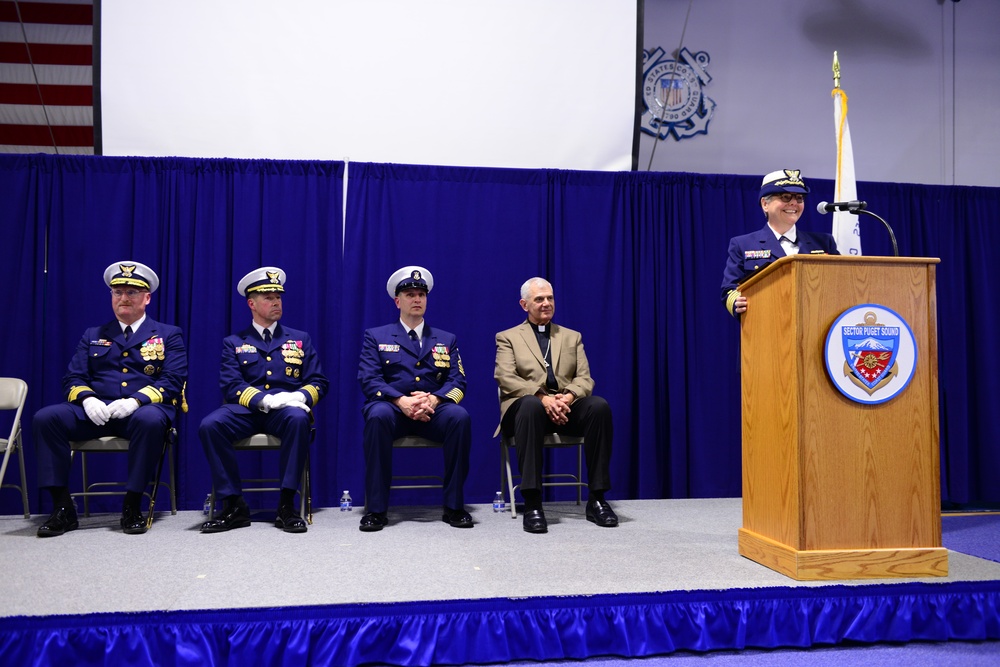 Coast Guard Sector Puget Sound Change of Command