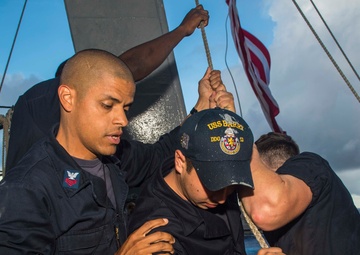 USS Barry Conducts MultiSail 17 Operations