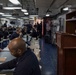 USS Bonhomme Richard's Administration Officer Provides Instructions to E-5 Advancement Candidates.