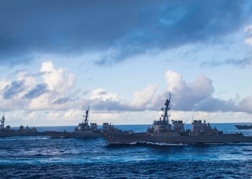 USS Barry Conducts MultiSail 17 Operations