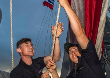 USS Barry Conducts MultiSail 17 Operations
