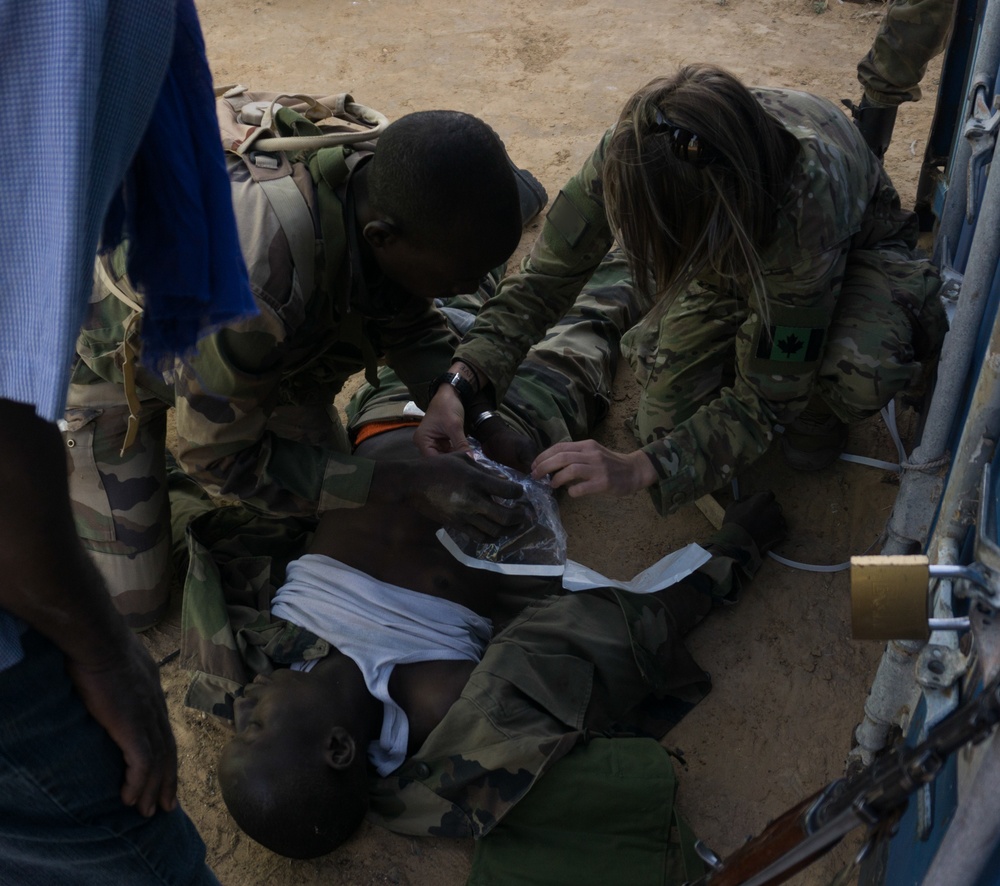 Flintlock 2017 medical training in Niger