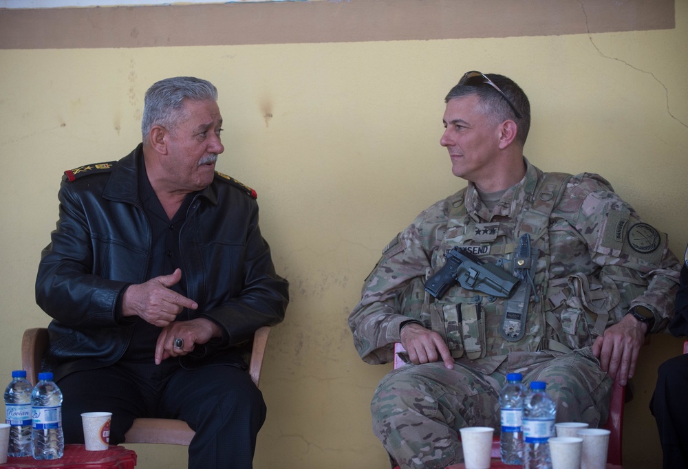 Lt. Gen. Stephen Townsend meets ICTS leadership