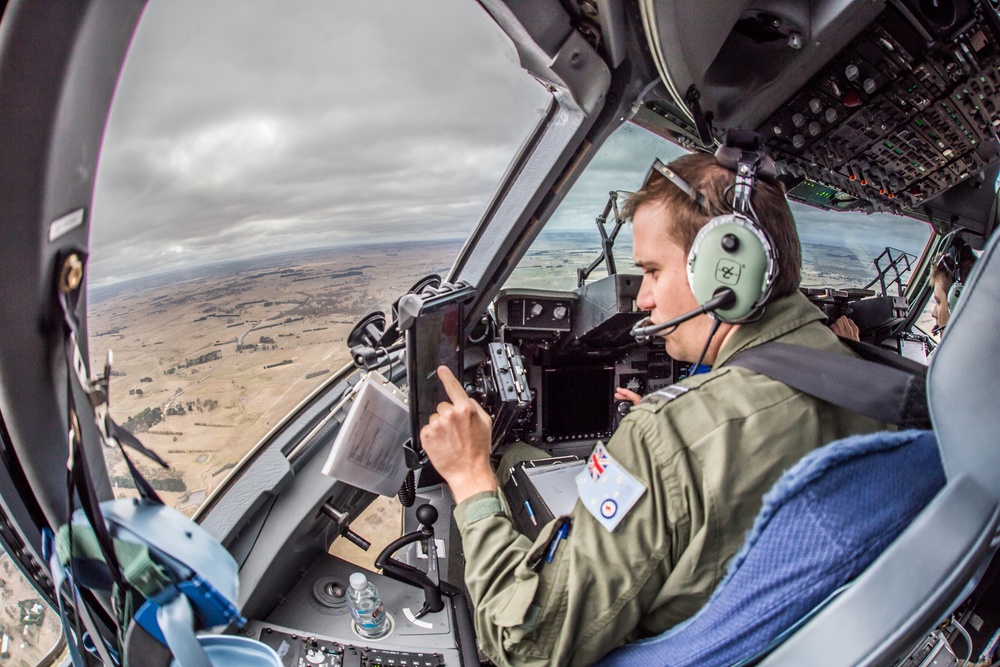RAAF C-17 crew participates in first AATTC course in Australia