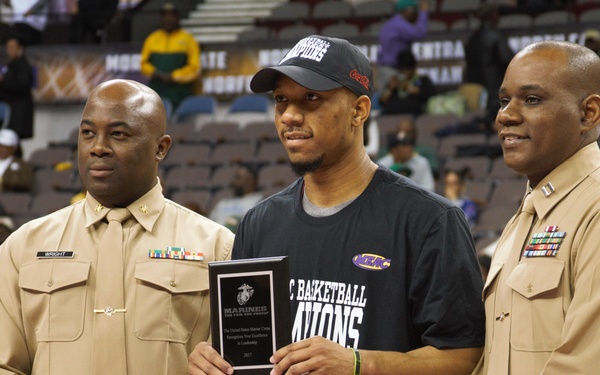 NCCU Player Receives Excellence in Leadership Award