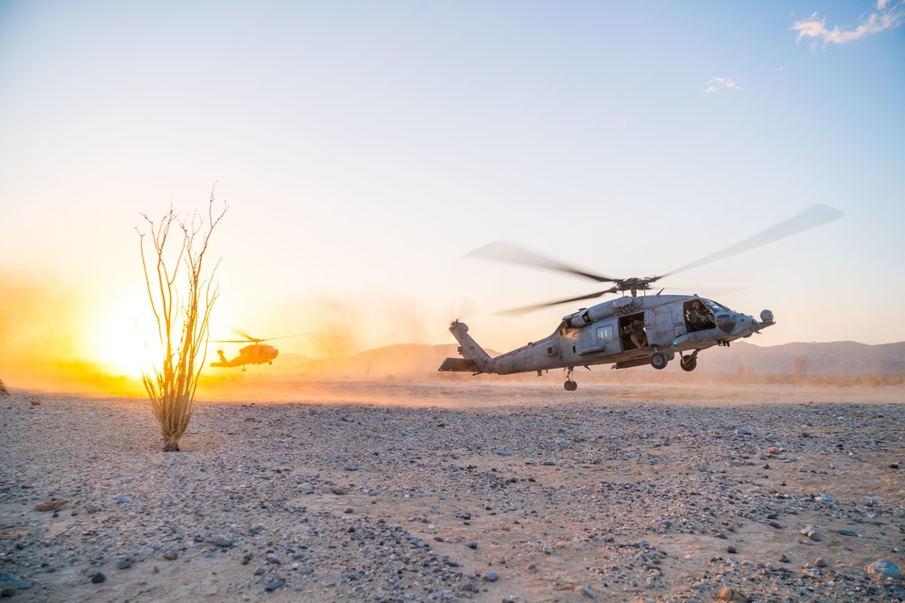 HSC-85 Desert Landing