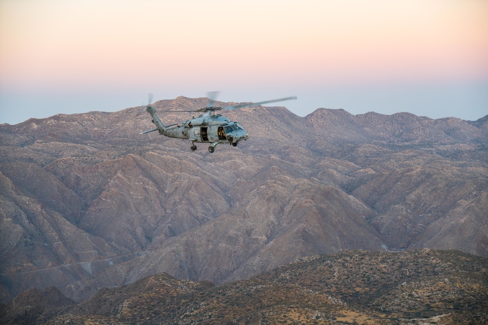 HSC-85 Desert Landing