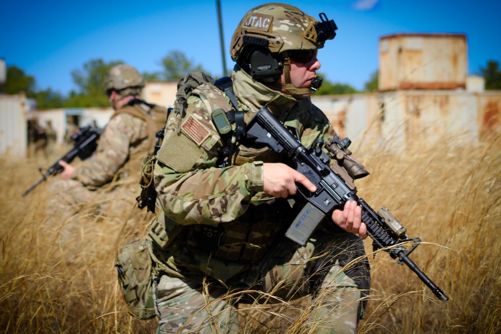 EOD and TACP train at Warren Grove