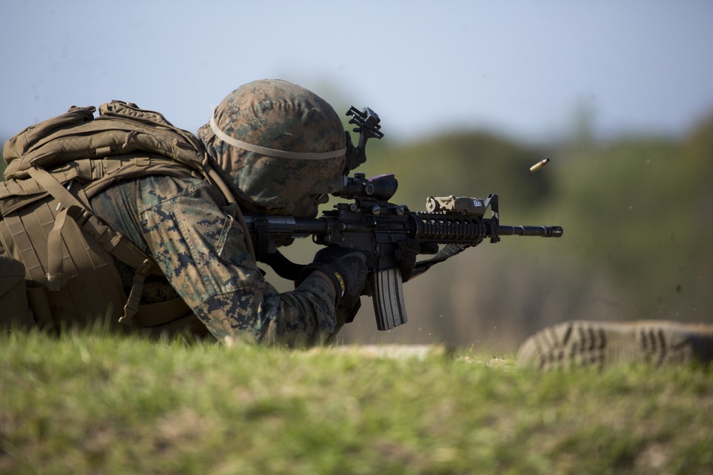 2nd Assault Amphibian Battalion Live-Fire Range