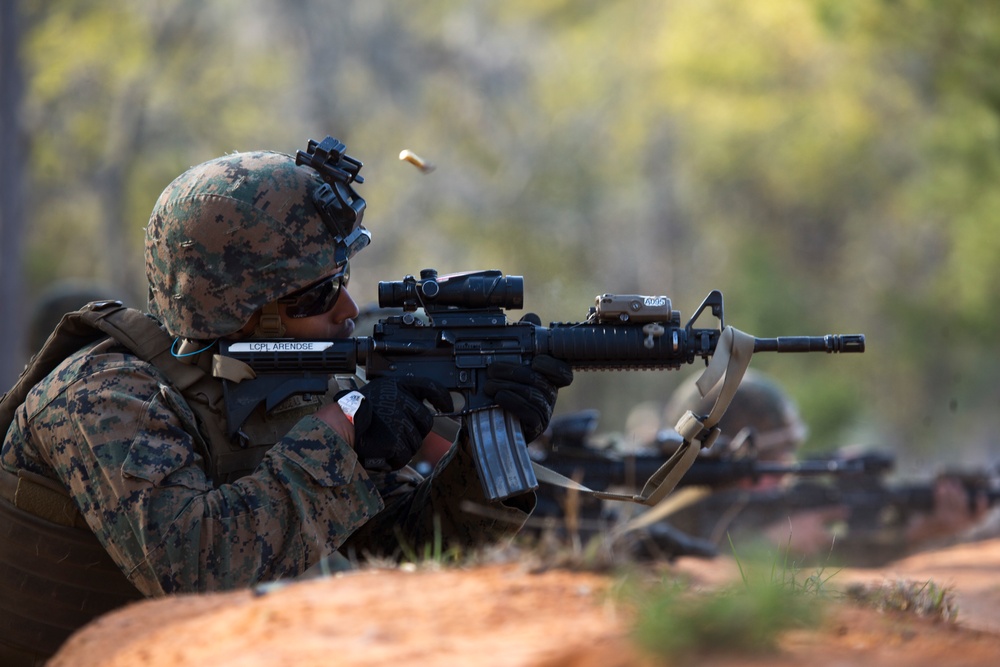 2nd Assault Amphibian Battalion Live-Fire Range