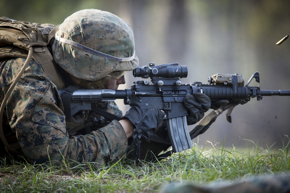 2nd Assault Amphibian Battalion Live Fire Range