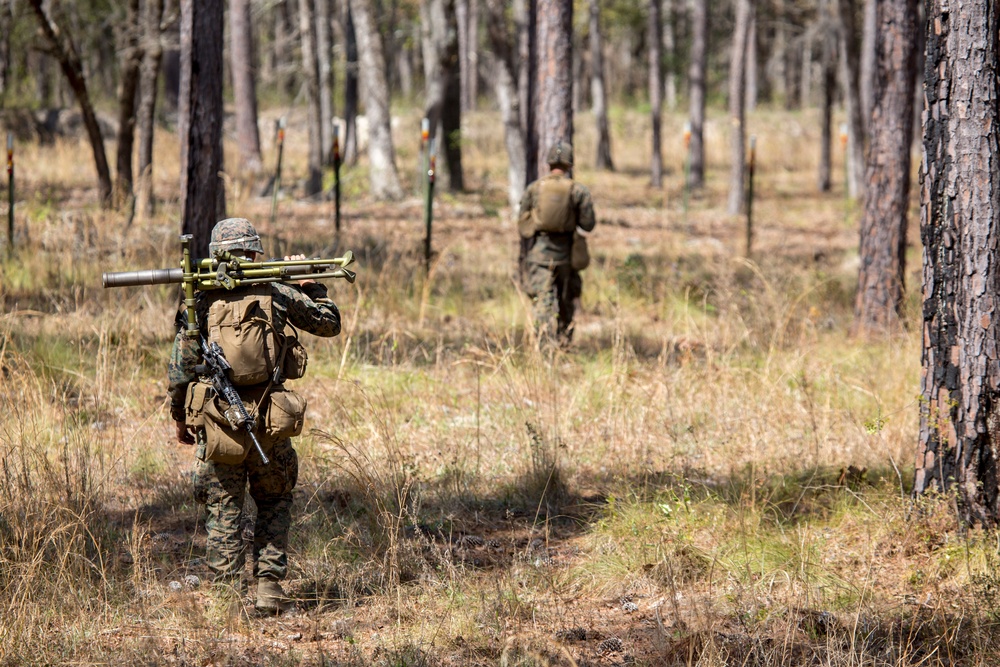 2nd Assault Amphibian Battalion Live-Fire Range