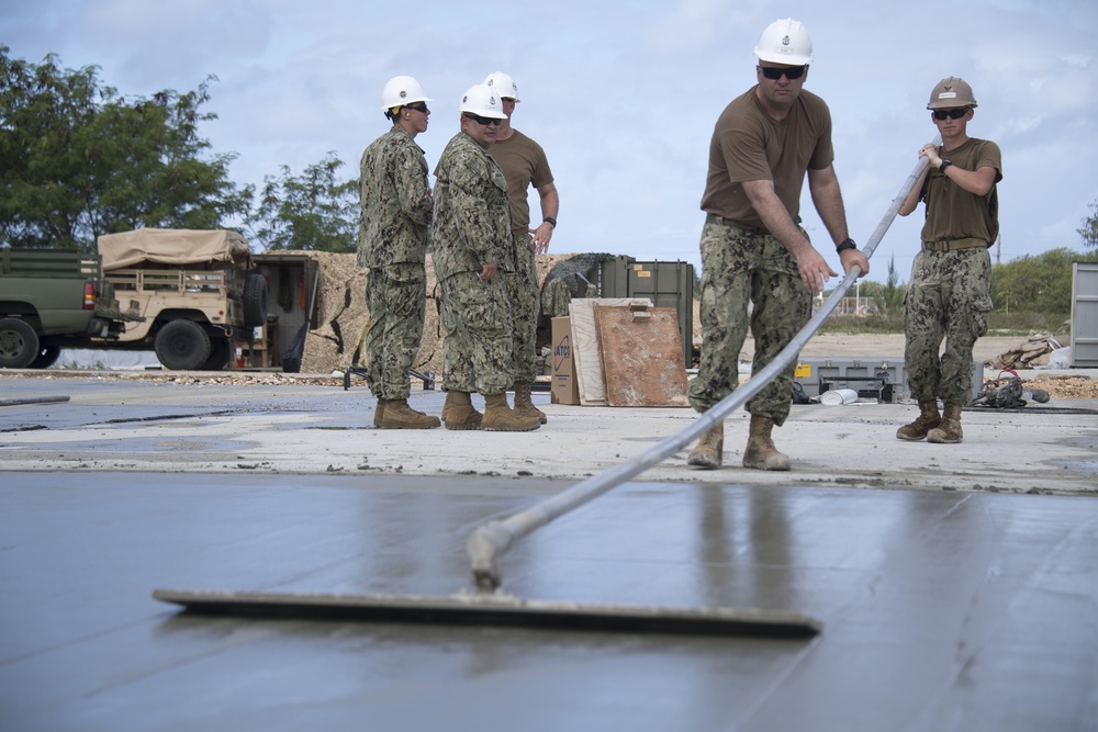 NMCB1 Landing Zone Construction