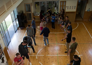 Camp Schwab service members volunteer at Okinawa nursery school in Nago City