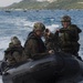 31st MEU Marines conduct a CRRC beach raid with USS Green Bay and LCU 1666