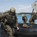 31st MEU Marines conduct a CRRC beach raid with USS Green Bay and LCU 1666