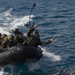 31st MEU Marines conduct a CRRC beach raid with USS Green Bay and LCU 1666