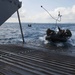 31st MEU Marines conduct a CRRC beach raid with USS Green Bay and LCU 1666