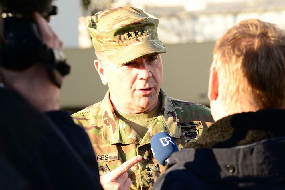 Aviation rotational unit hand-over take-over ceremony