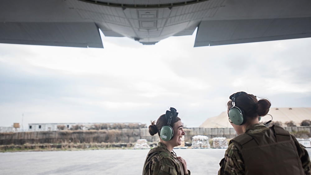 774th EAS aircrew deploys, flies together