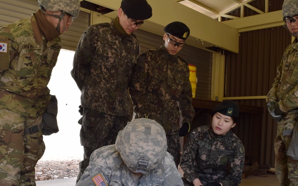 ‘Guardian’ Soldiers prepare for EFMB with Korean partners