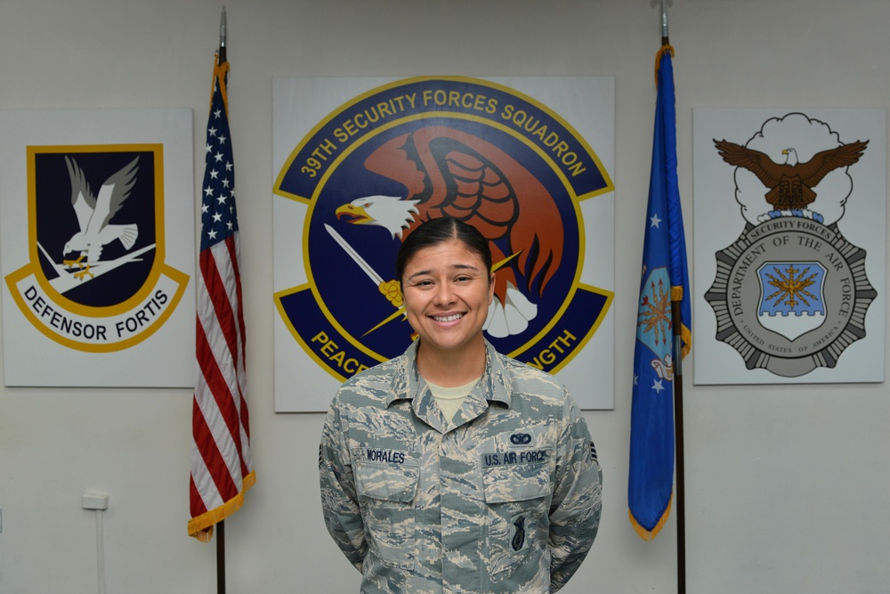 39th SFS defender hand-picked as USAFE selection for commission