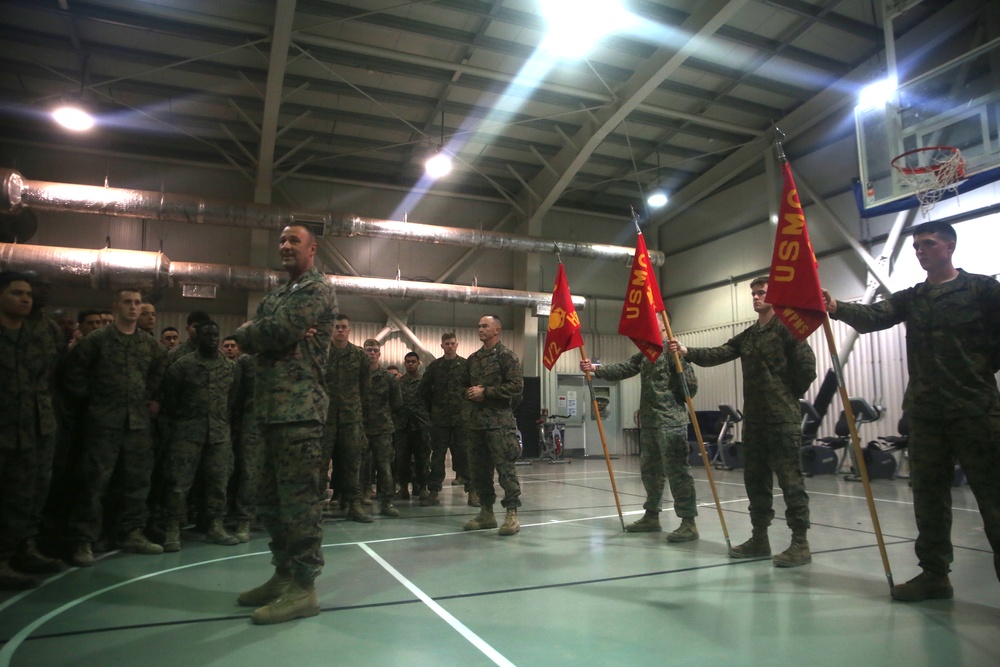 2nd MarDiv Commander visits BSRF 17.1