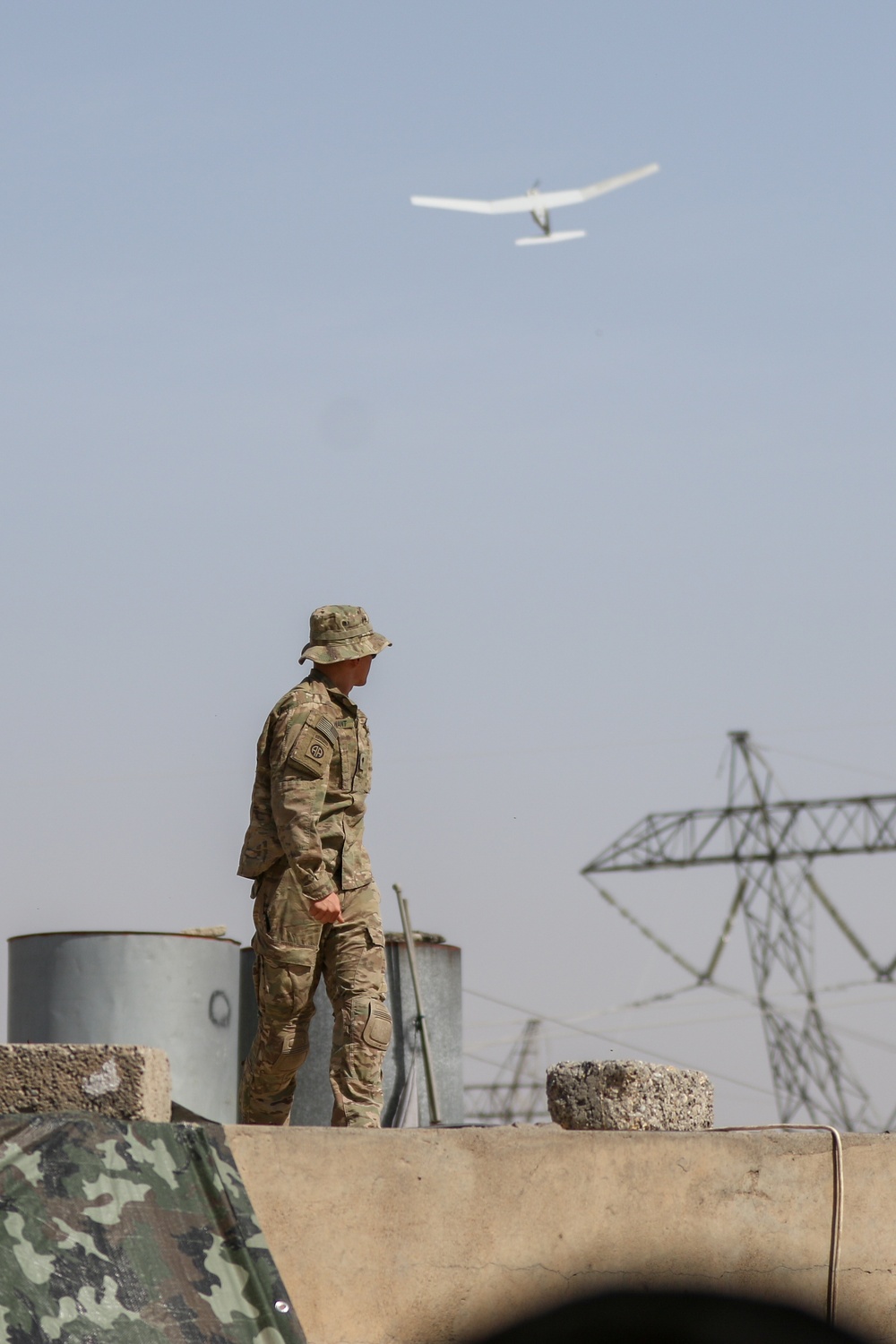 Targeting and surveillance: 82nd Airborne assists Iraqi army forces