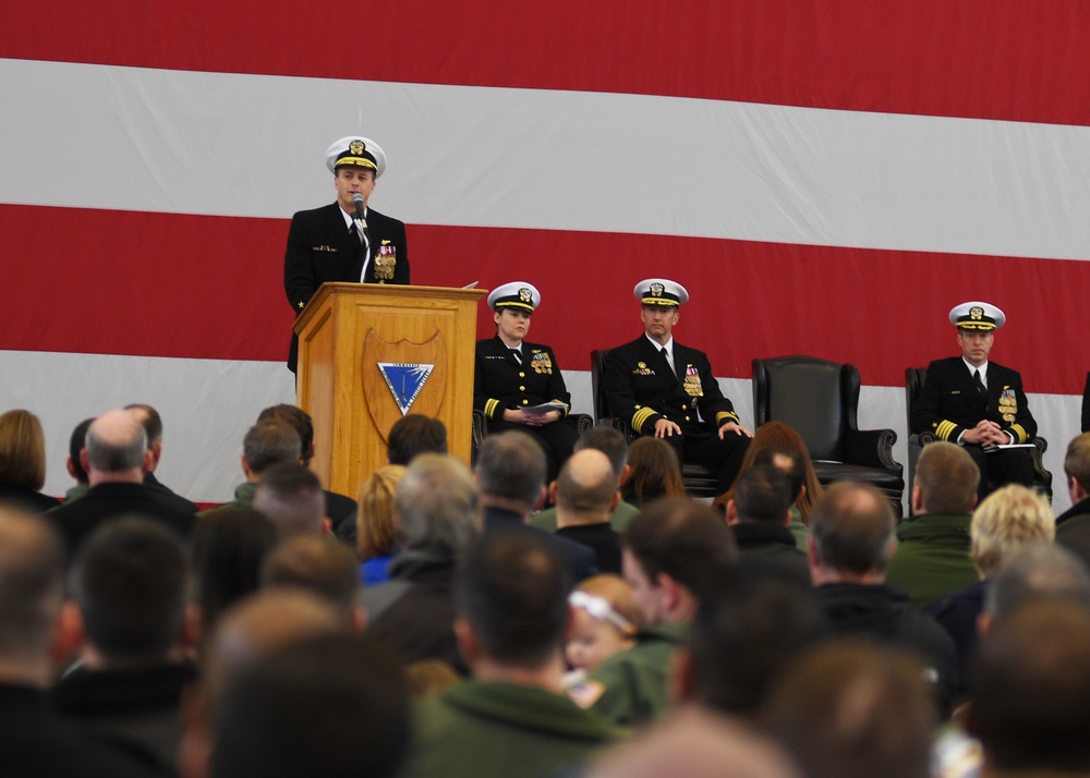 Electronic Attack Wing Holds Change of Command