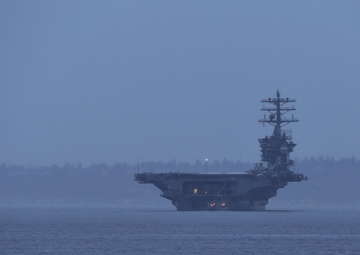 Nimitz gets underway for COMPTUEX