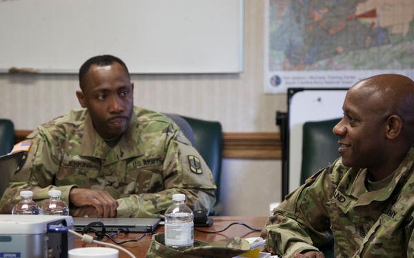 South Carolina National Guard and active component Signal commanders discuss sustainable readiness