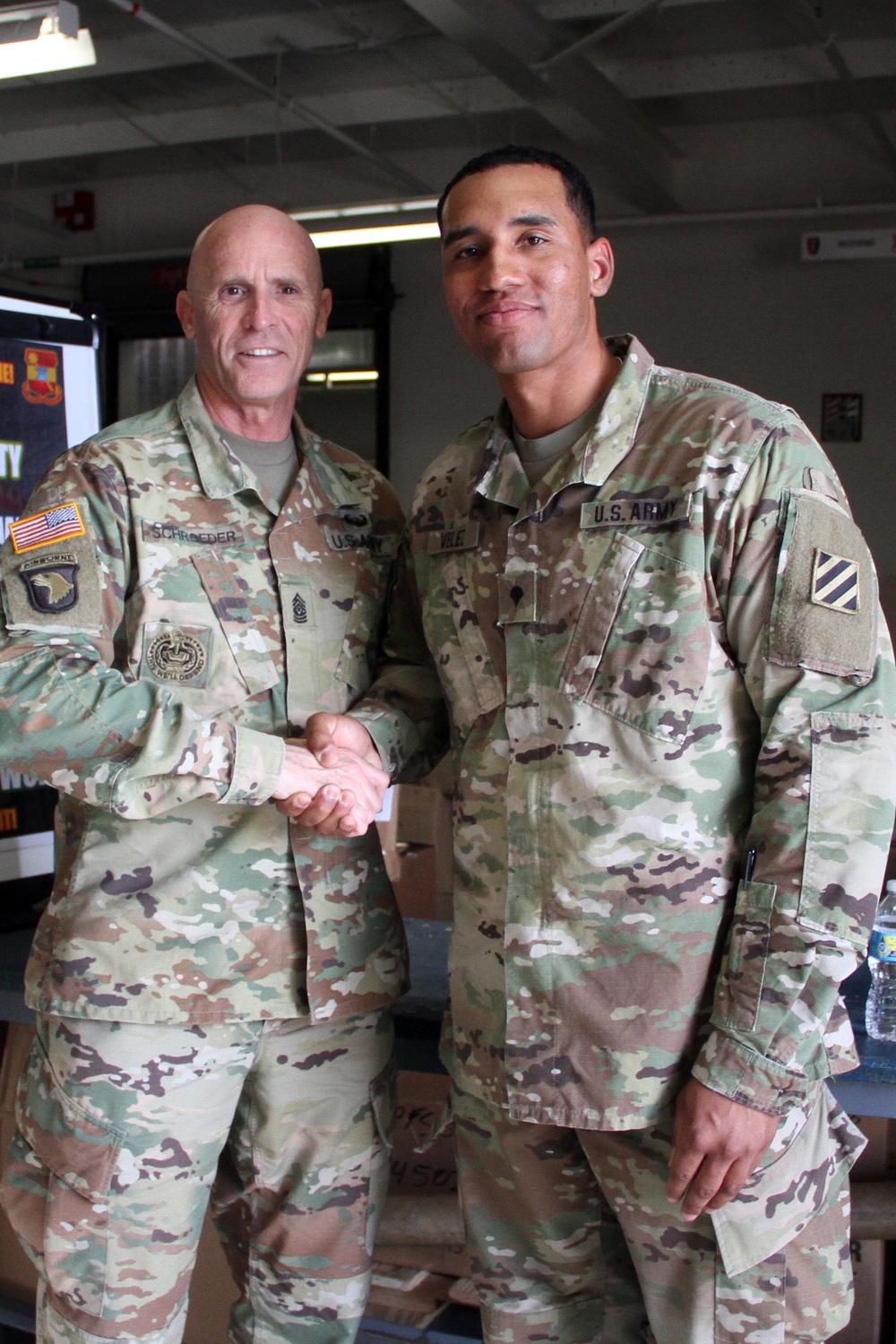 FORSCOM CSM visits 2-3ID Maintainers