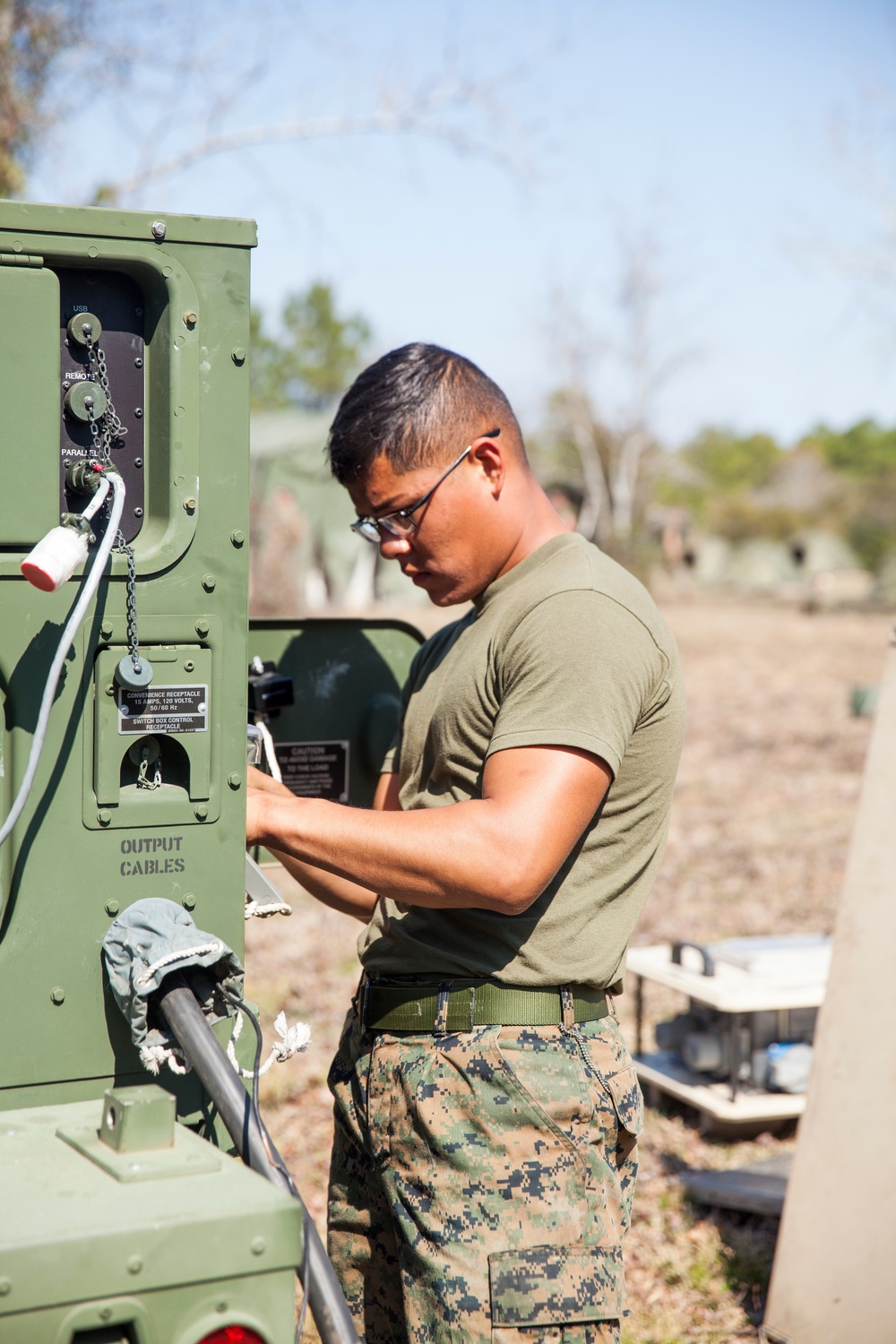 MWSS-274 Construct Bivouac Site