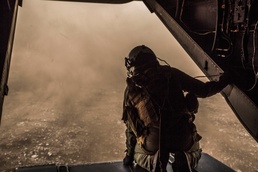 JGSDF Fast Rope Out of an Osprey