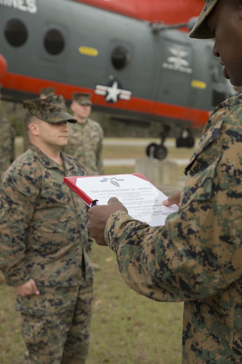 Purple Heart Award Ceremony