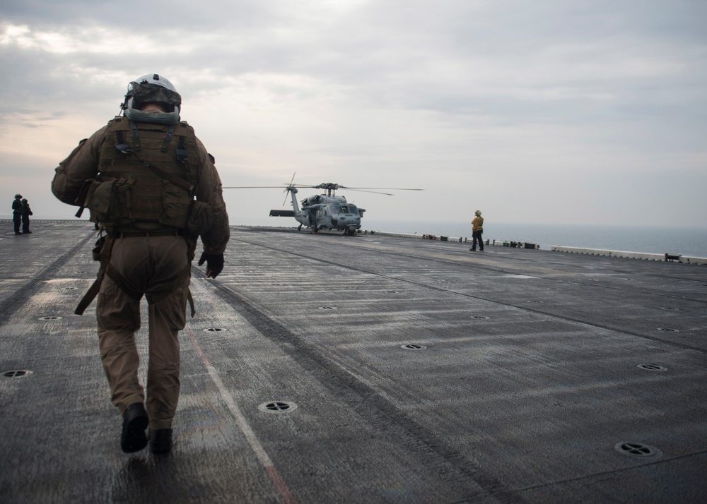 USS MAKIN ISLAND DEPLOYMENT