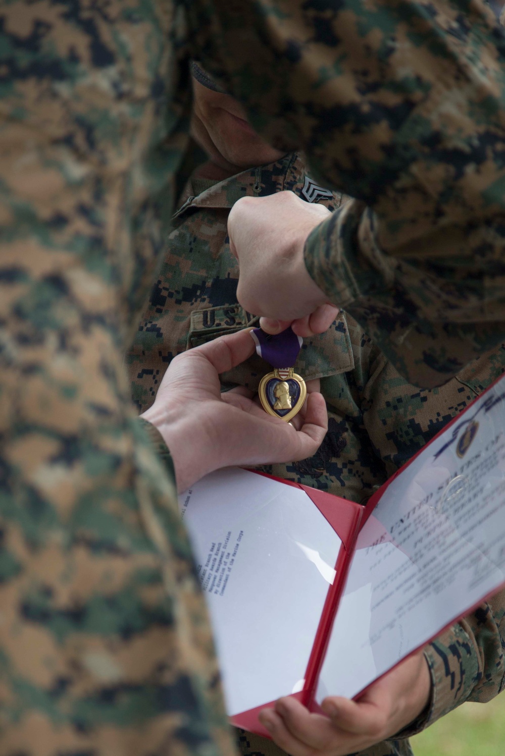 Purple Heart Award Ceremony