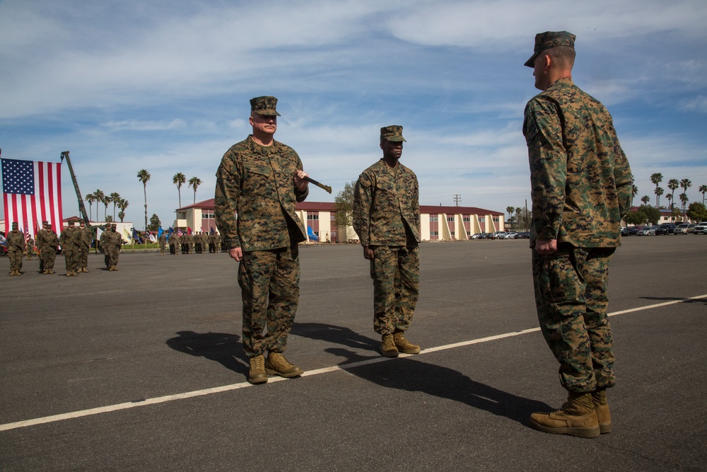 13th MEU Relief and Appointment Ceremony